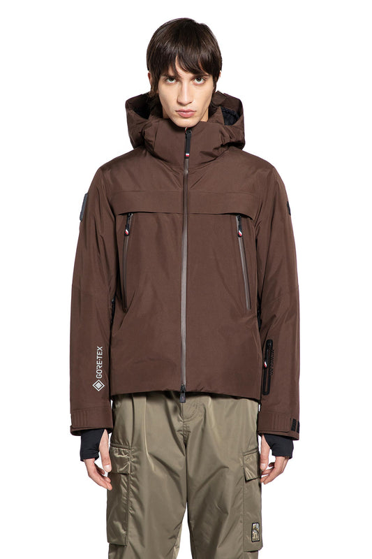 MONCLER GRENOBLE MAN BROWN JACKETS