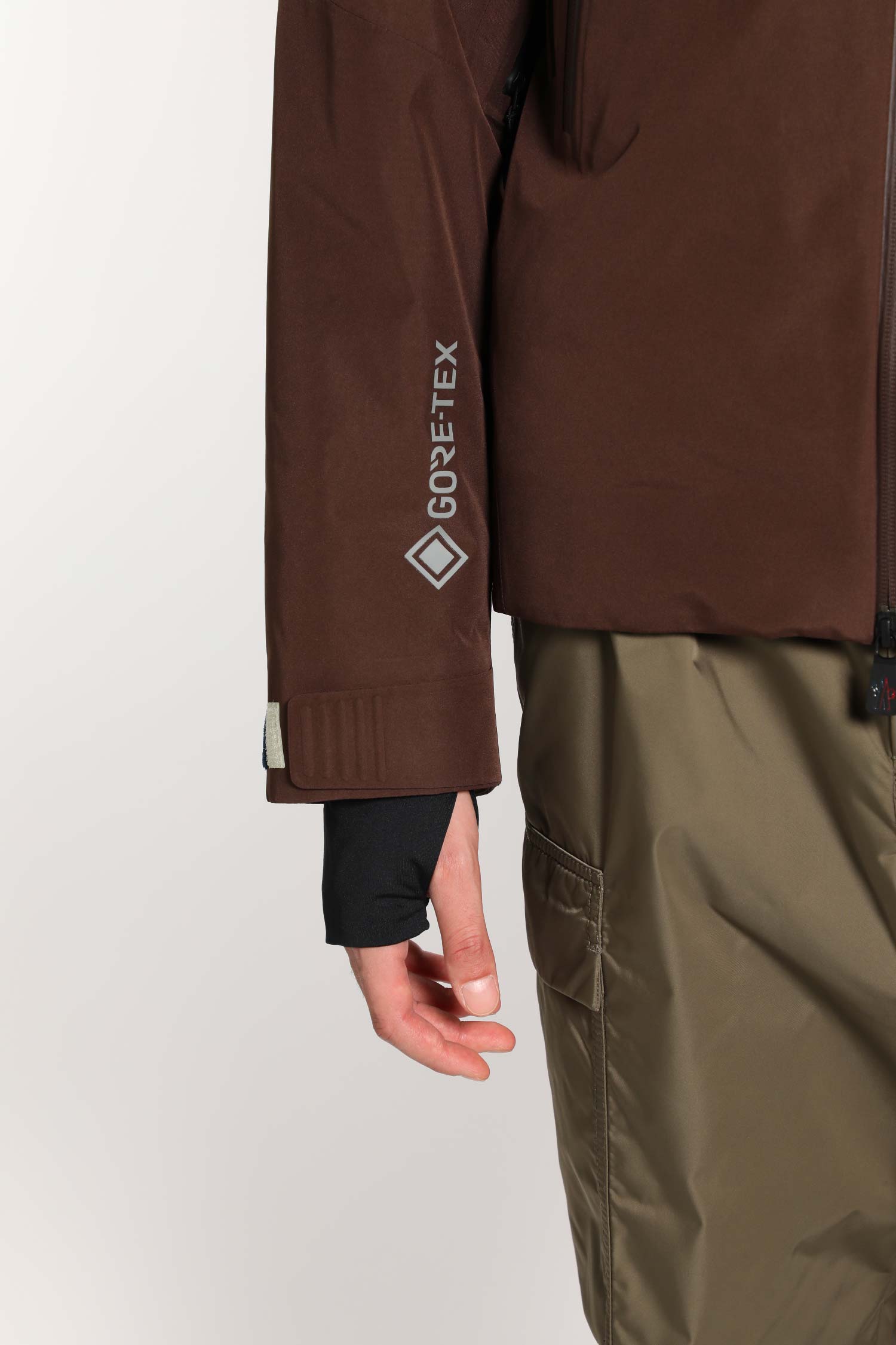 MONCLER GRENOBLE MAN BROWN JACKETS