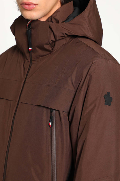 MONCLER GRENOBLE MAN BROWN JACKETS