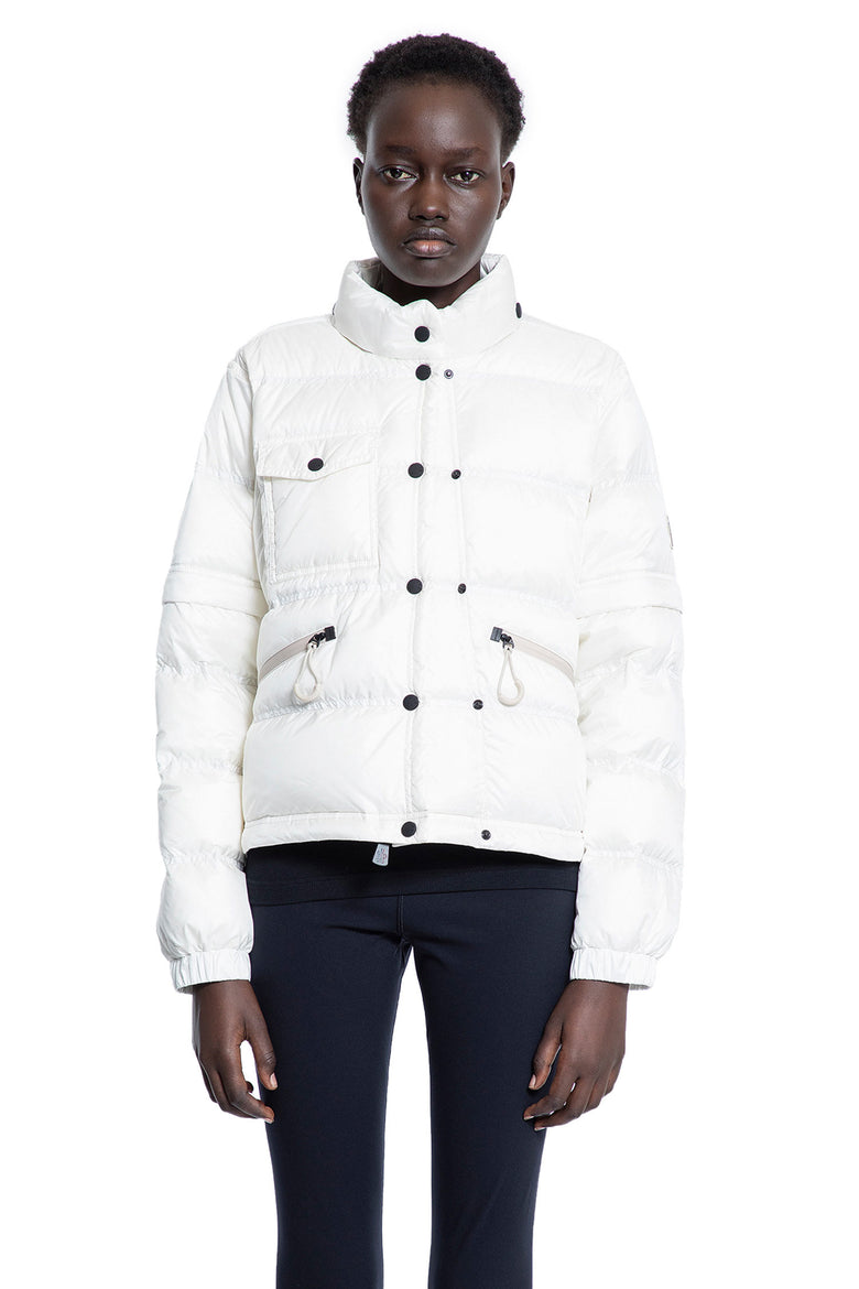 MONCLER GRENOBLE WOMAN WHITE JACKETS