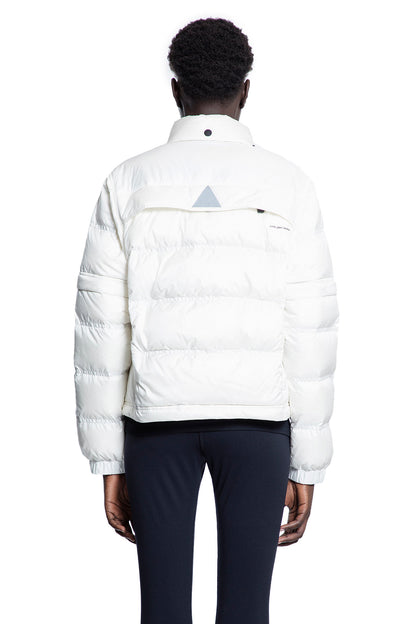 MONCLER GRENOBLE WOMAN WHITE JACKETS