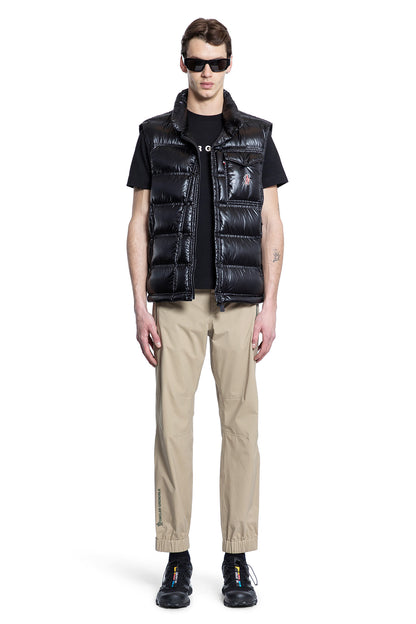 MONCLER GRENOBLE MAN BLACK VESTS