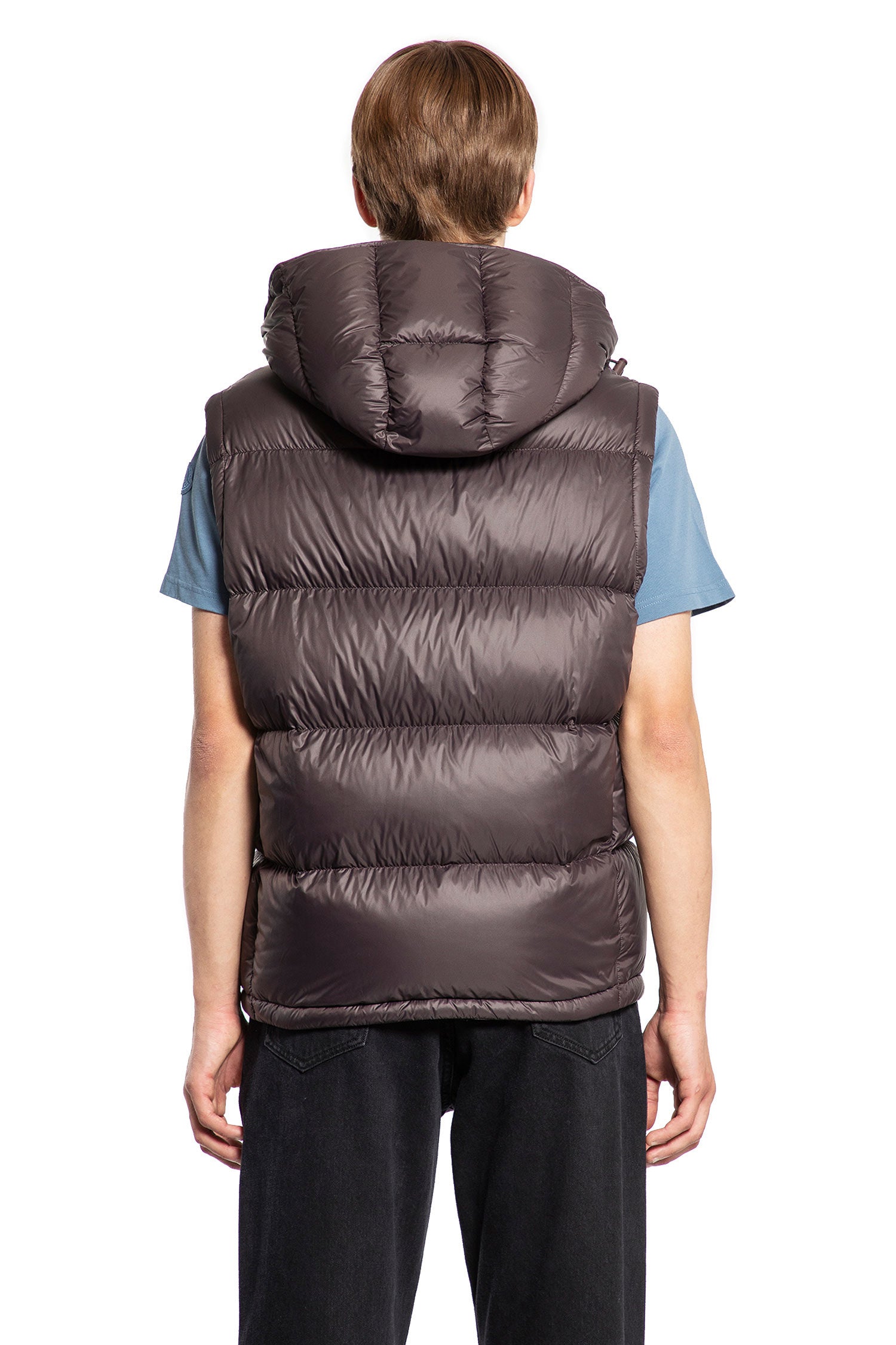 MONCLER MAN BROWN JACKETS