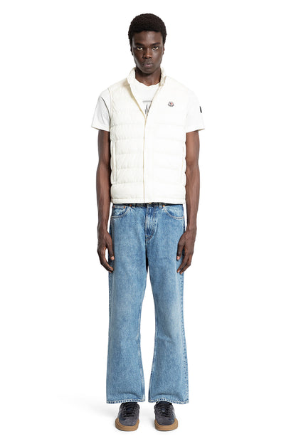 MONCLER MAN WHITE VESTS