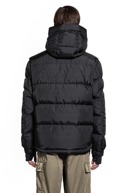 MONCLER GRENOBLE MAN BLACK JACKETS