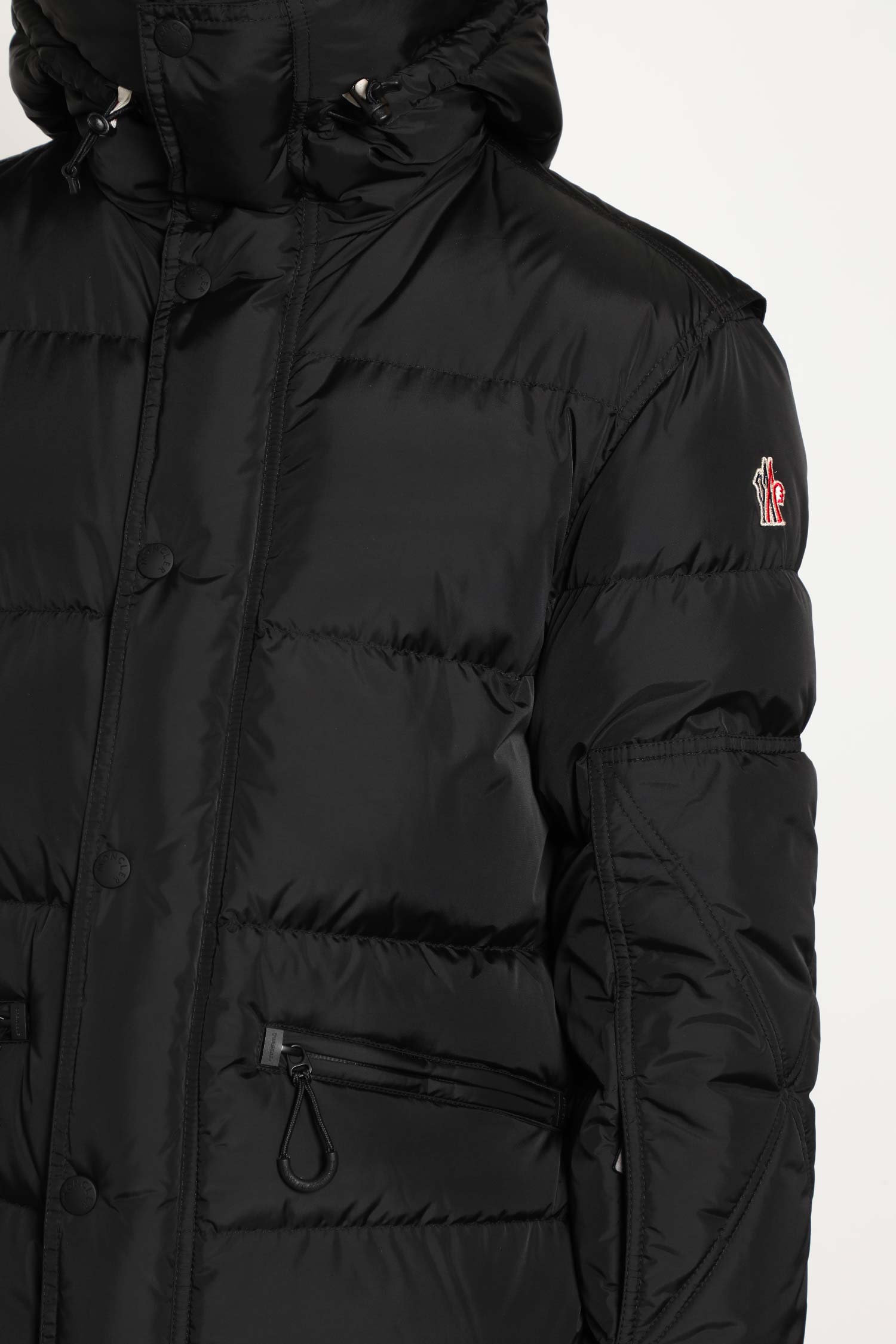 MONCLER GRENOBLE MAN BLACK JACKETS