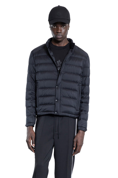 MONCLER MAN BLACK JACKETS