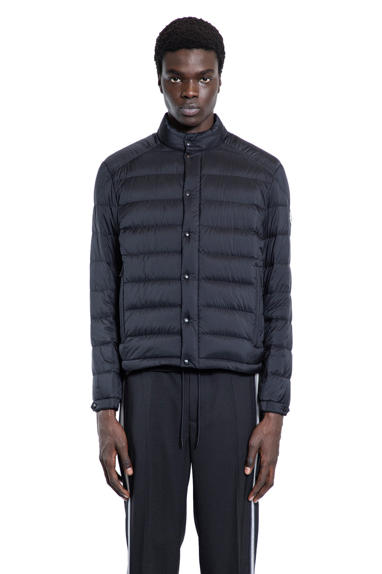 MONCLER MAN BLACK JACKETS