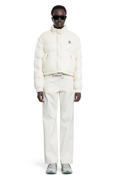 MONCLER WOMAN OFF-WHITE JACKETS