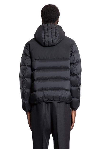 MONCLER MAN BLACK JACKETS