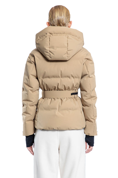 MONCLER GRENOBLE WOMAN BEIGE JACKETS