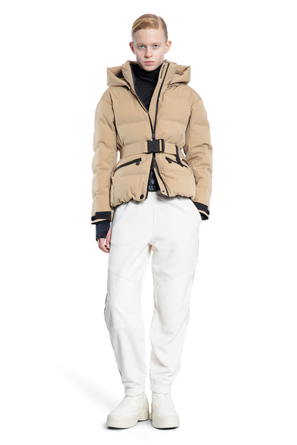 MONCLER GRENOBLE WOMAN BEIGE JACKETS