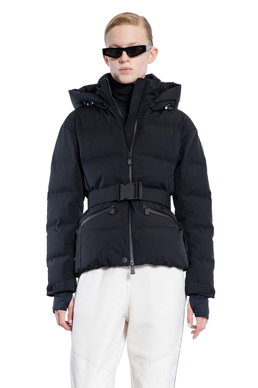 MONCLER GRENOBLE WOMAN BLACK JACKETS