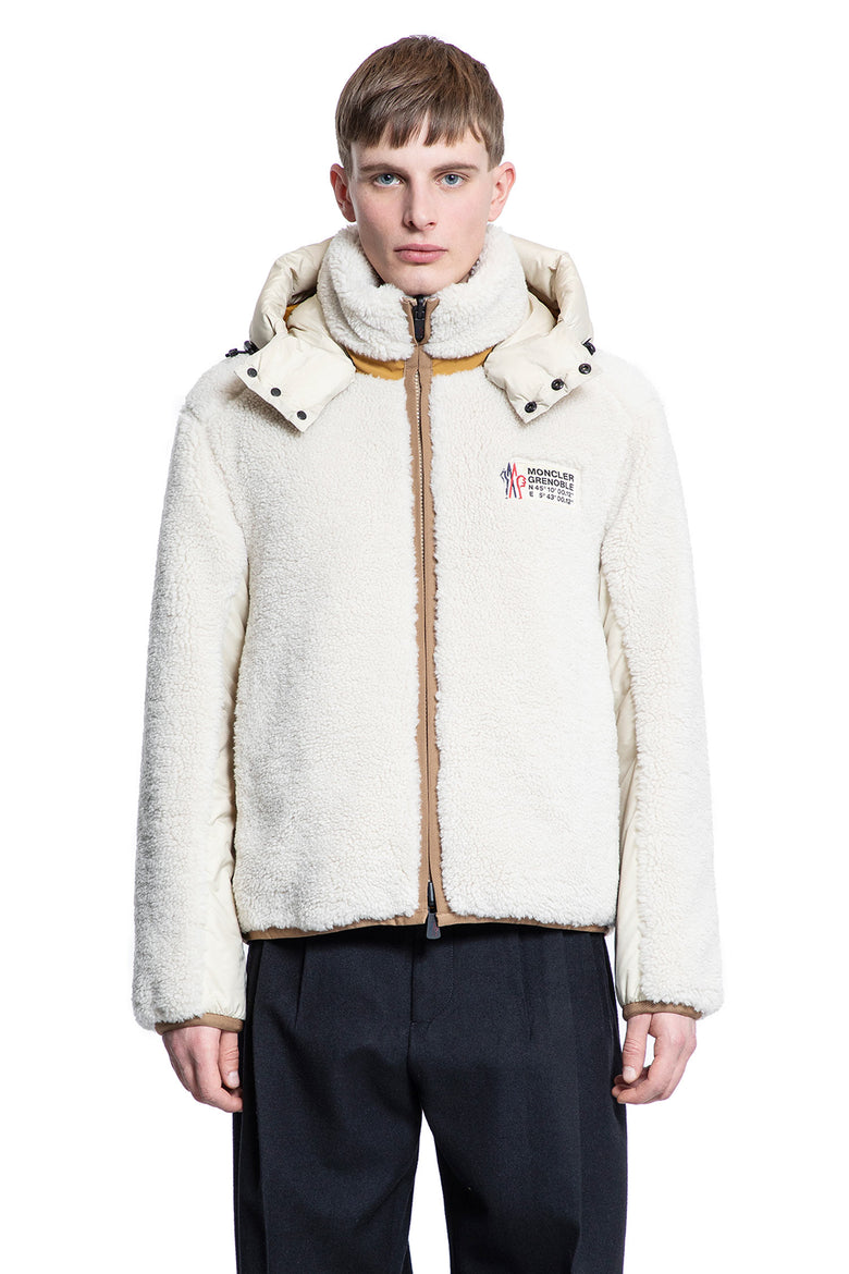 MONCLER GRENOBLE MAN BEIGE JACKETS