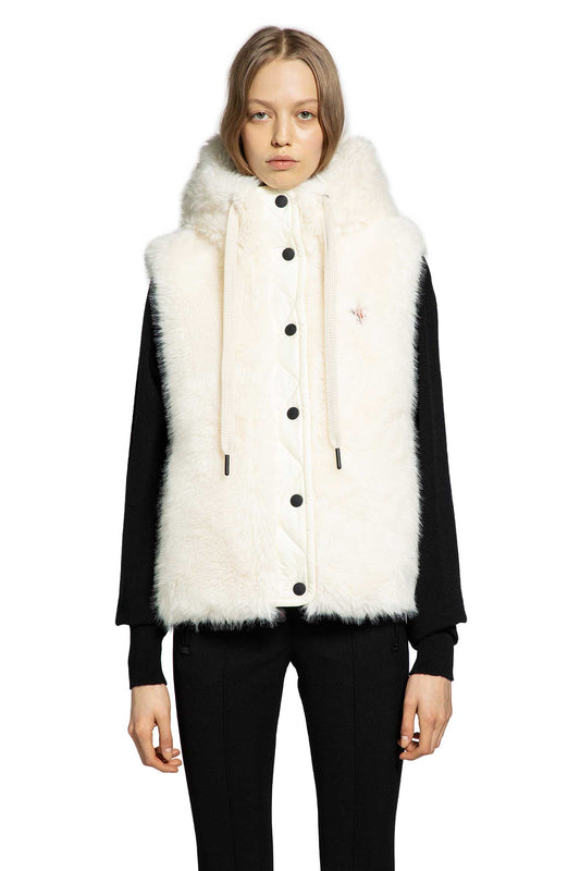 Arve Hooded Teddy Down Vest