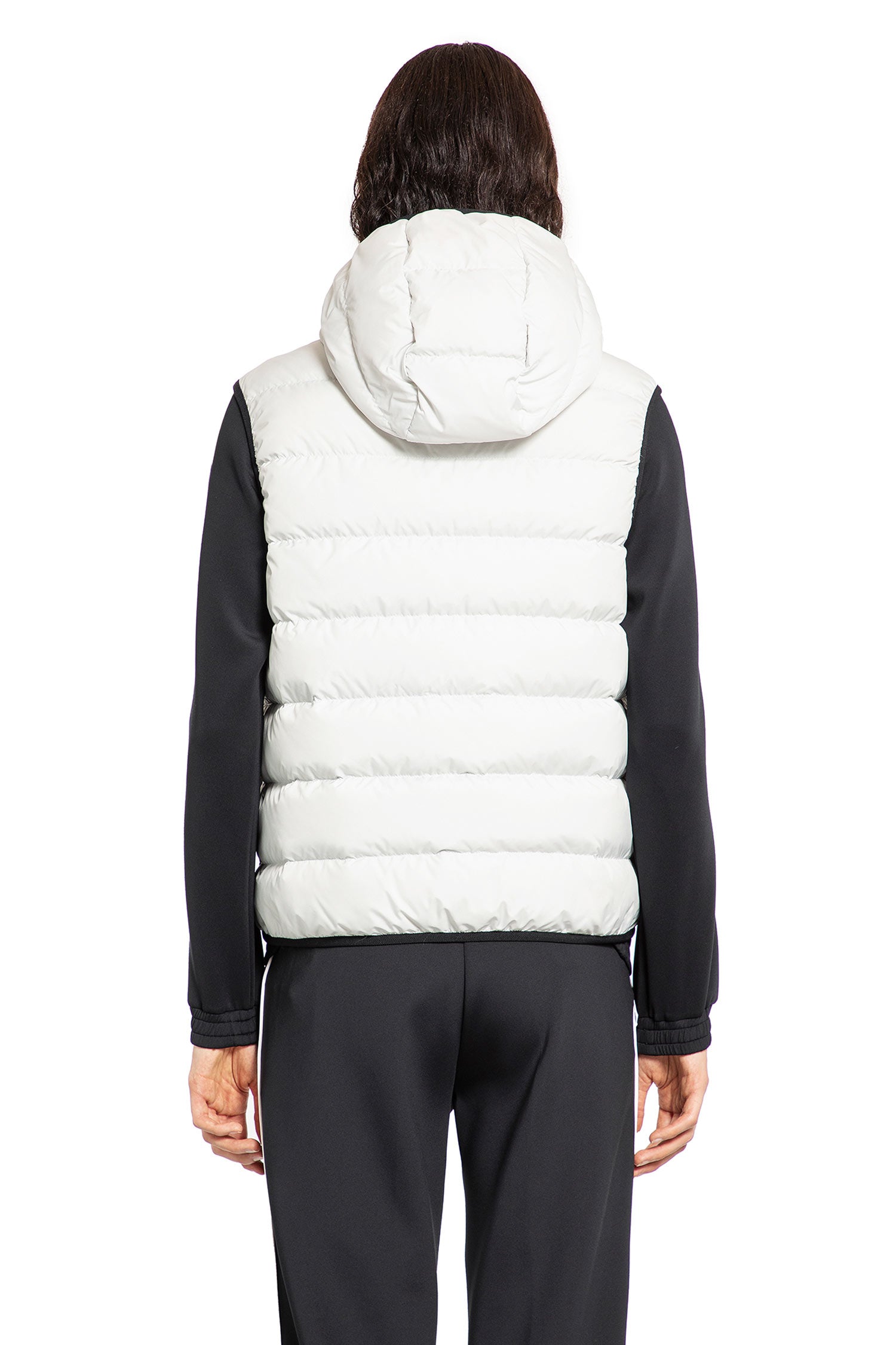 MONCLER MAN WHITE VESTS