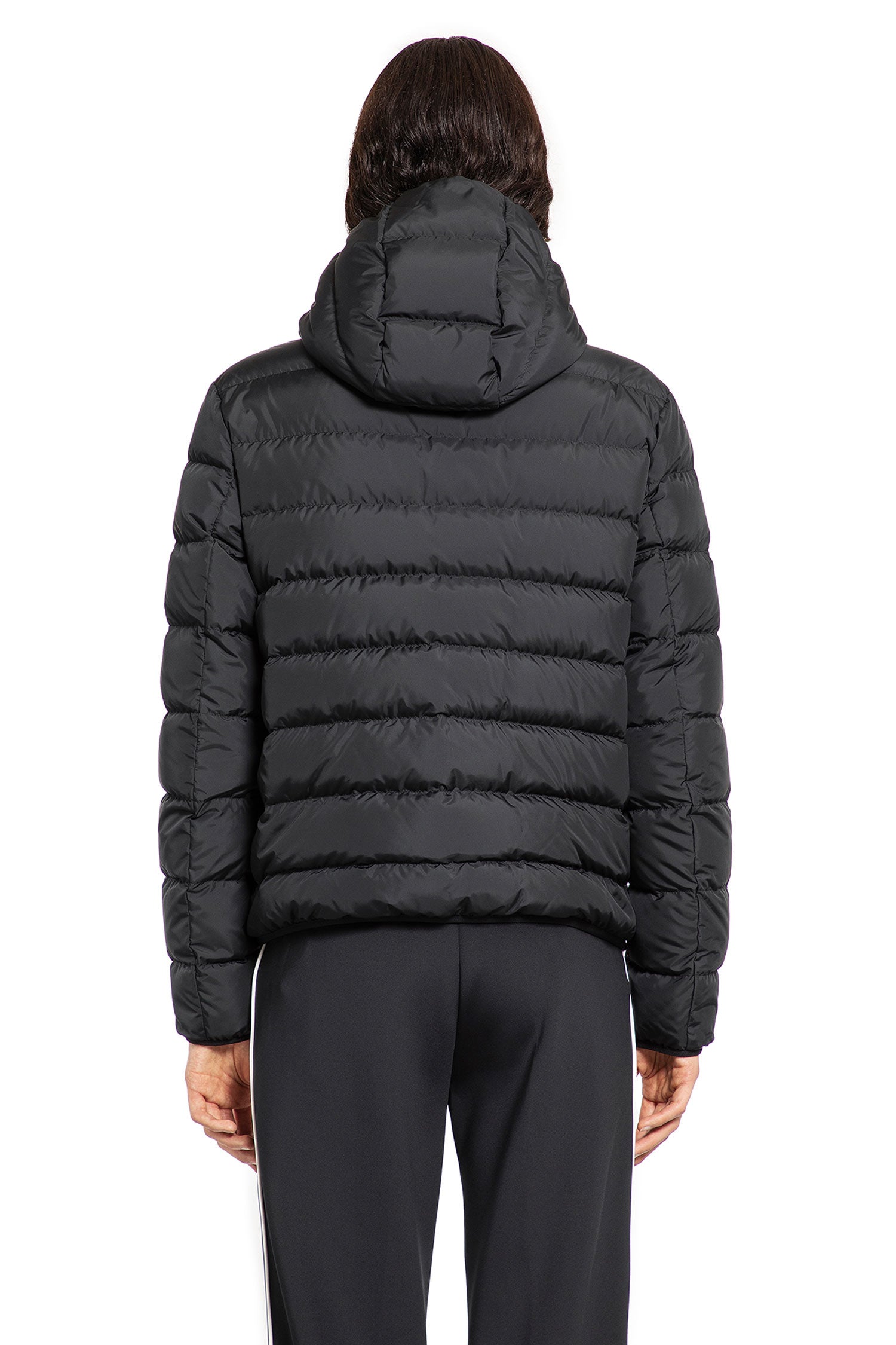 MONCLER MAN BLACK JACKETS