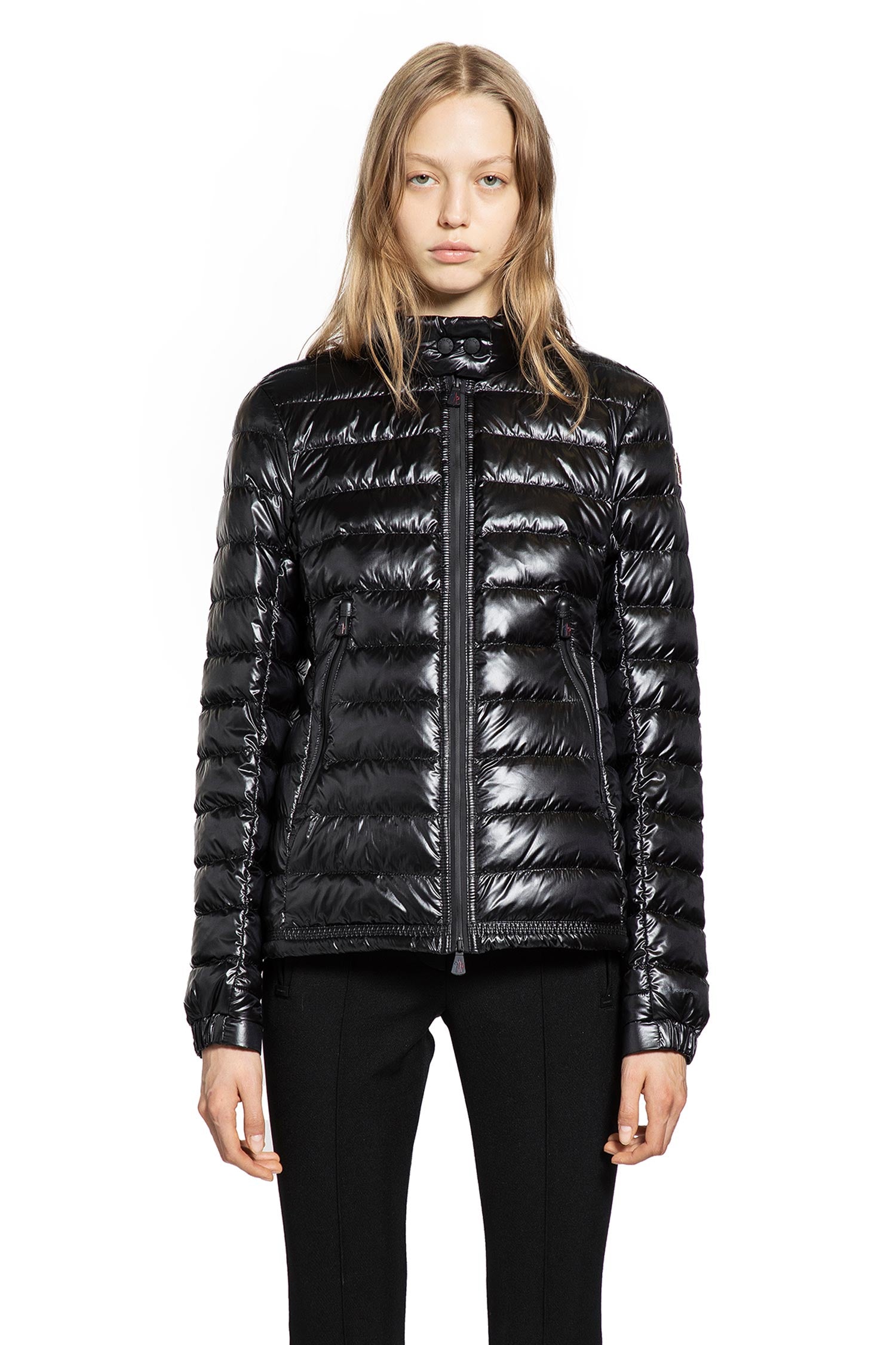MONCLER GRENOBLE WOMAN BLACK JACKETS