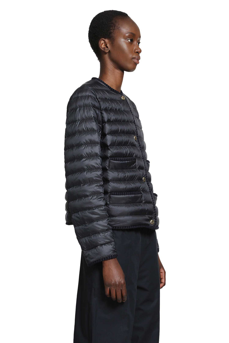 MONCLER Circaete Braided Trim Short Down Jacket woman