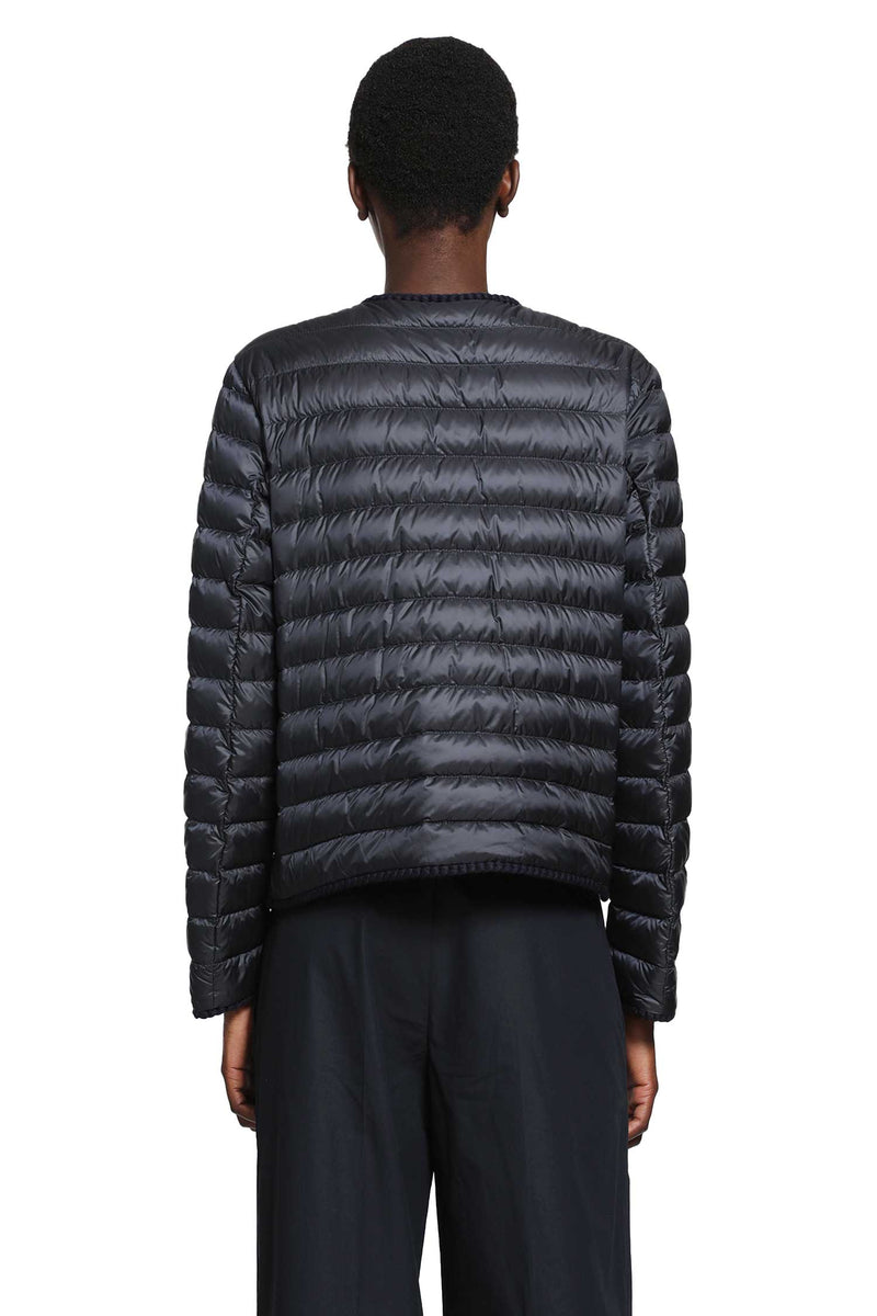 MONCLER Circaete Braided Trim Short Down Jacket woman
