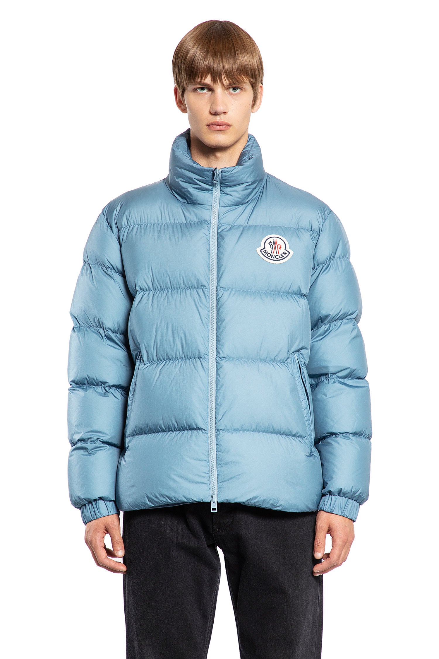 MONCLER MAN BLUE JACKETS