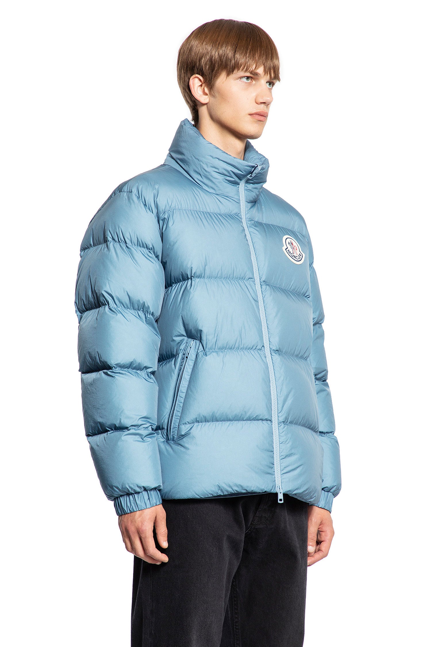 MONCLER MAN BLUE JACKETS