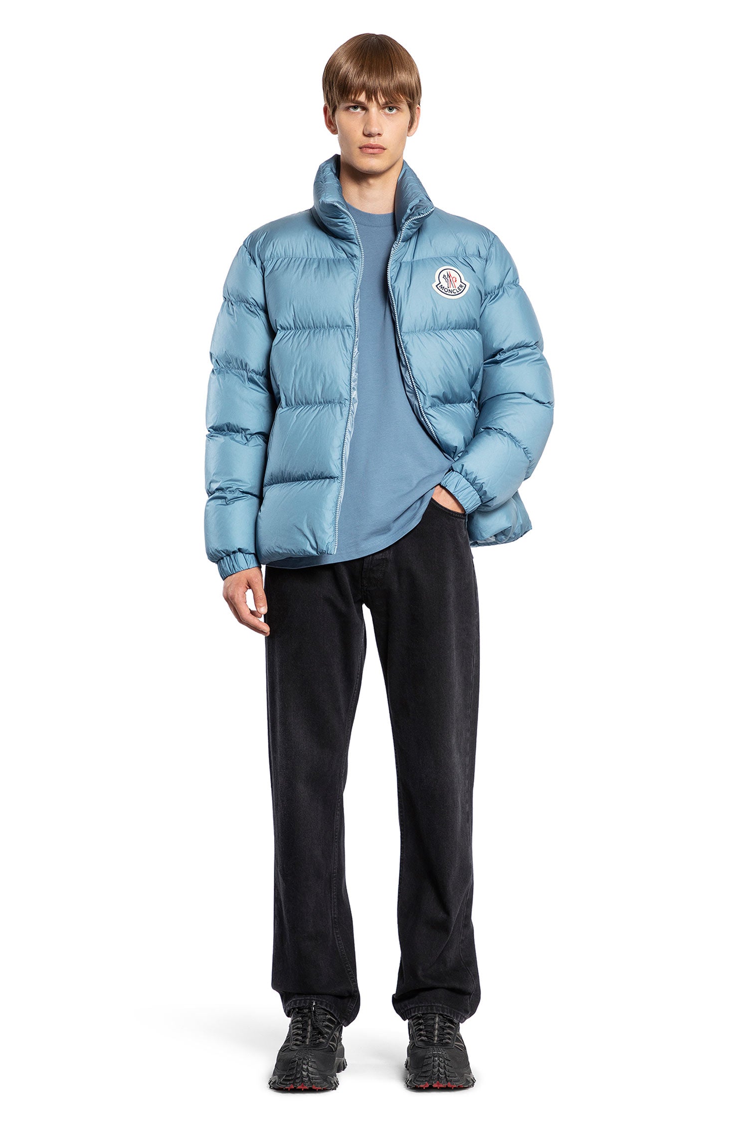 MONCLER MAN BLUE JACKETS