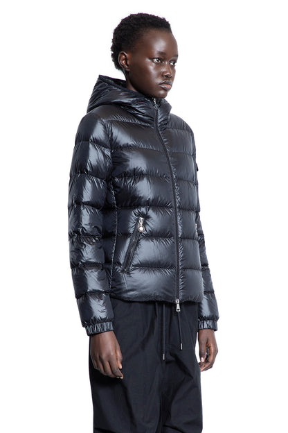 MONCLER WOMAN BLACK JACKETS