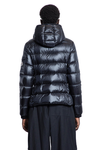 MONCLER WOMAN BLACK JACKETS