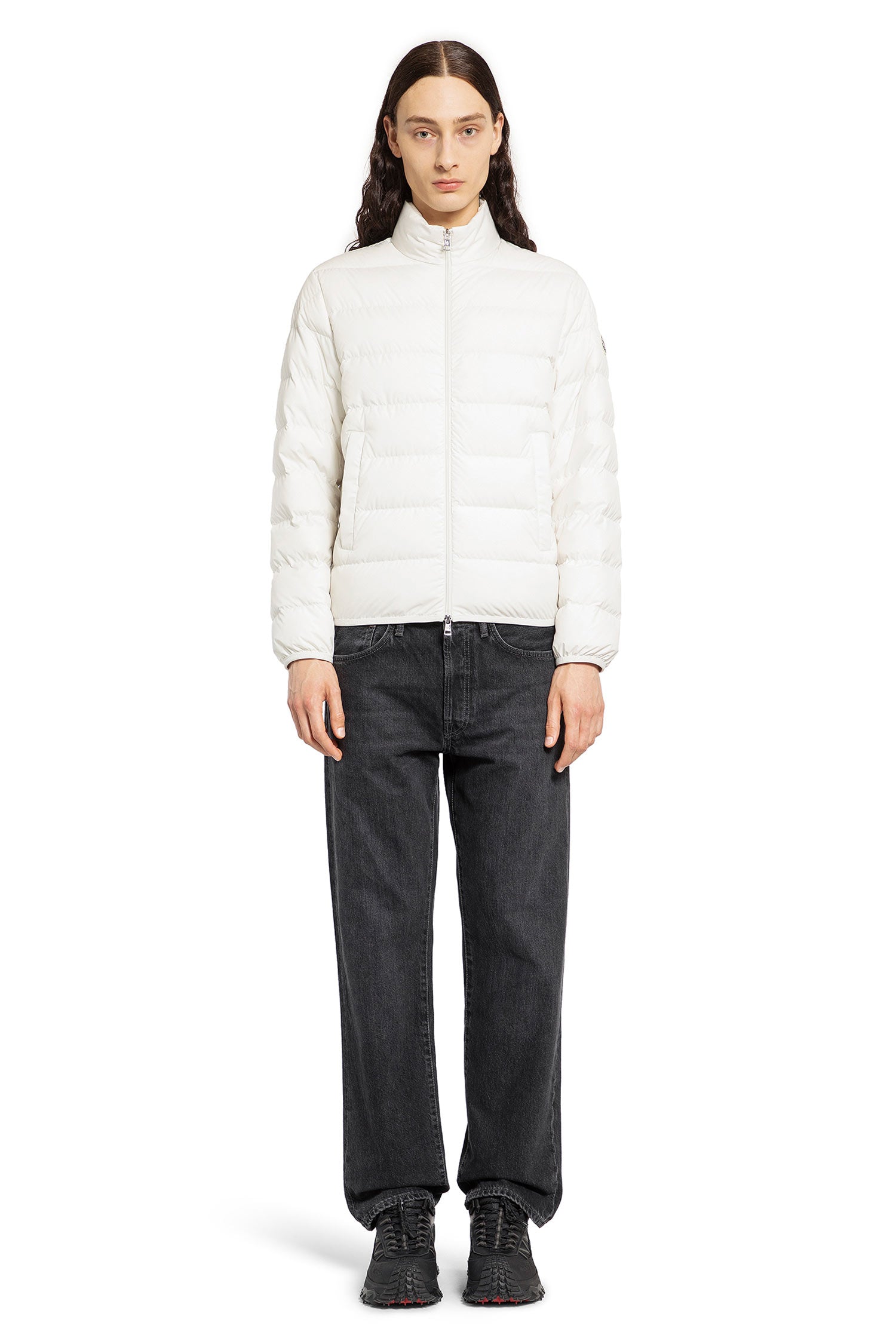 MONCLER MAN WHITE JACKETS