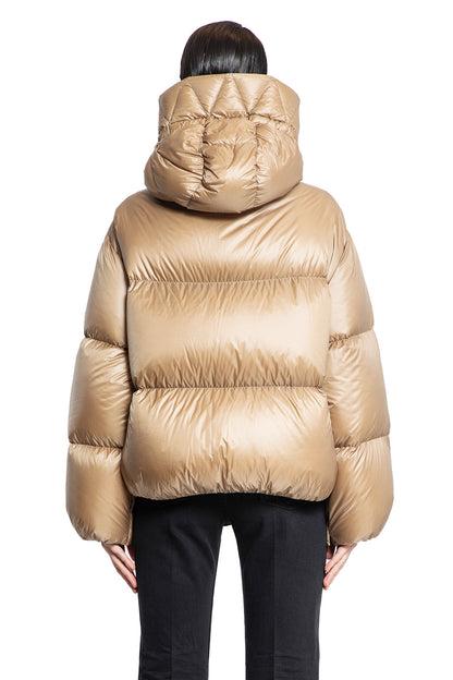 MONCLER WOMAN BEIGE JACKETS