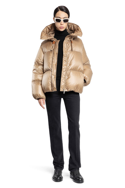 MONCLER WOMAN BEIGE JACKETS