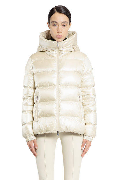 MONCLER WOMAN OFF-WHITE JACKETS