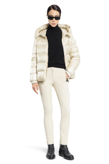 MONCLER WOMAN OFF-WHITE JACKETS