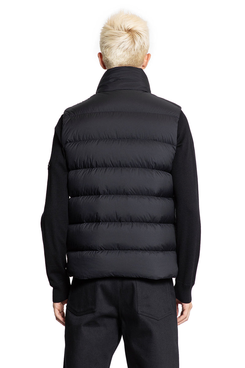 MONCLER MONCLER MAN BLACK VESTS man