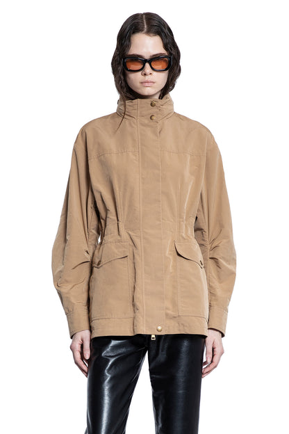 MONCLER WOMAN BEIGE JACKETS