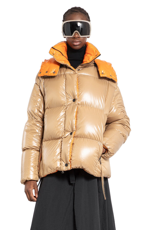 MONCLER WOMAN BEIGE JACKETS