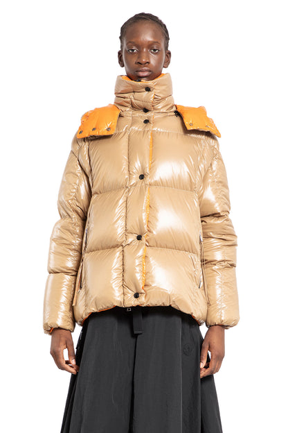 MONCLER WOMAN BEIGE JACKETS