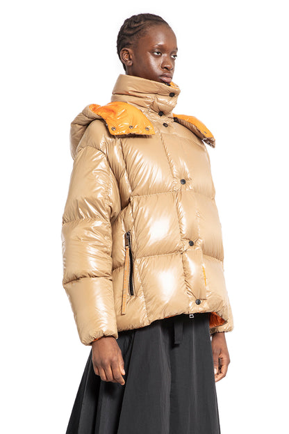 MONCLER WOMAN BEIGE JACKETS