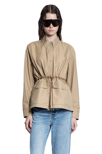 MONCLER WOMAN BEIGE JACKETS