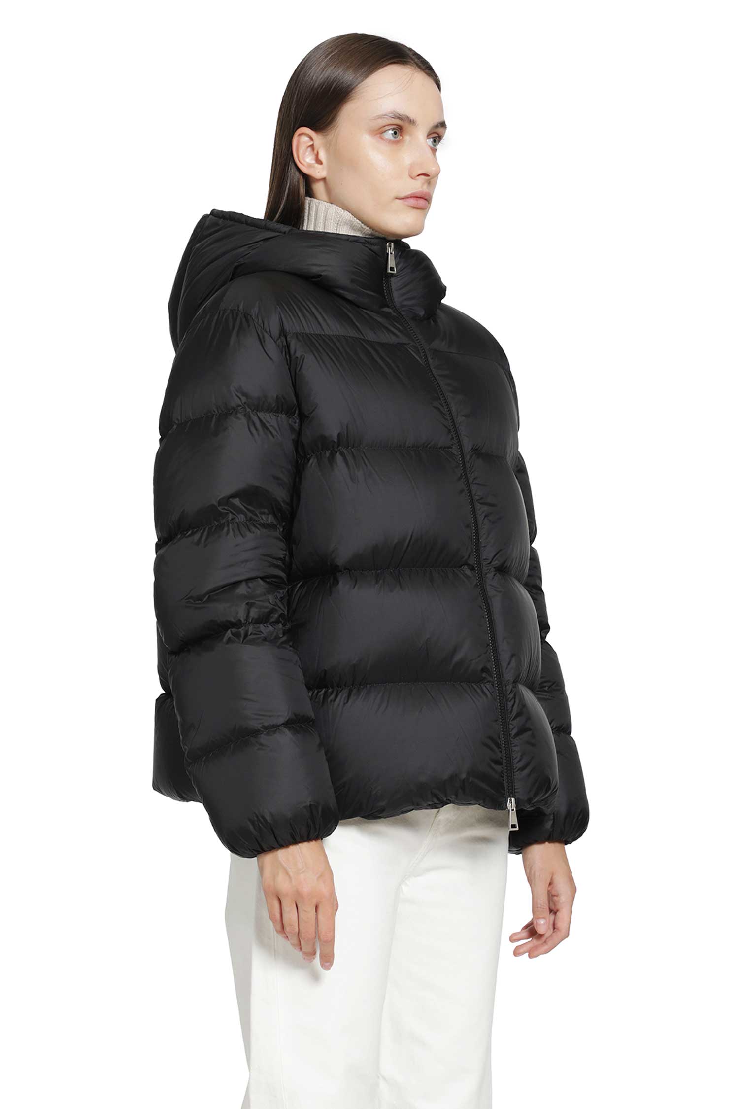 Feligule Hooded Short Down Jacket