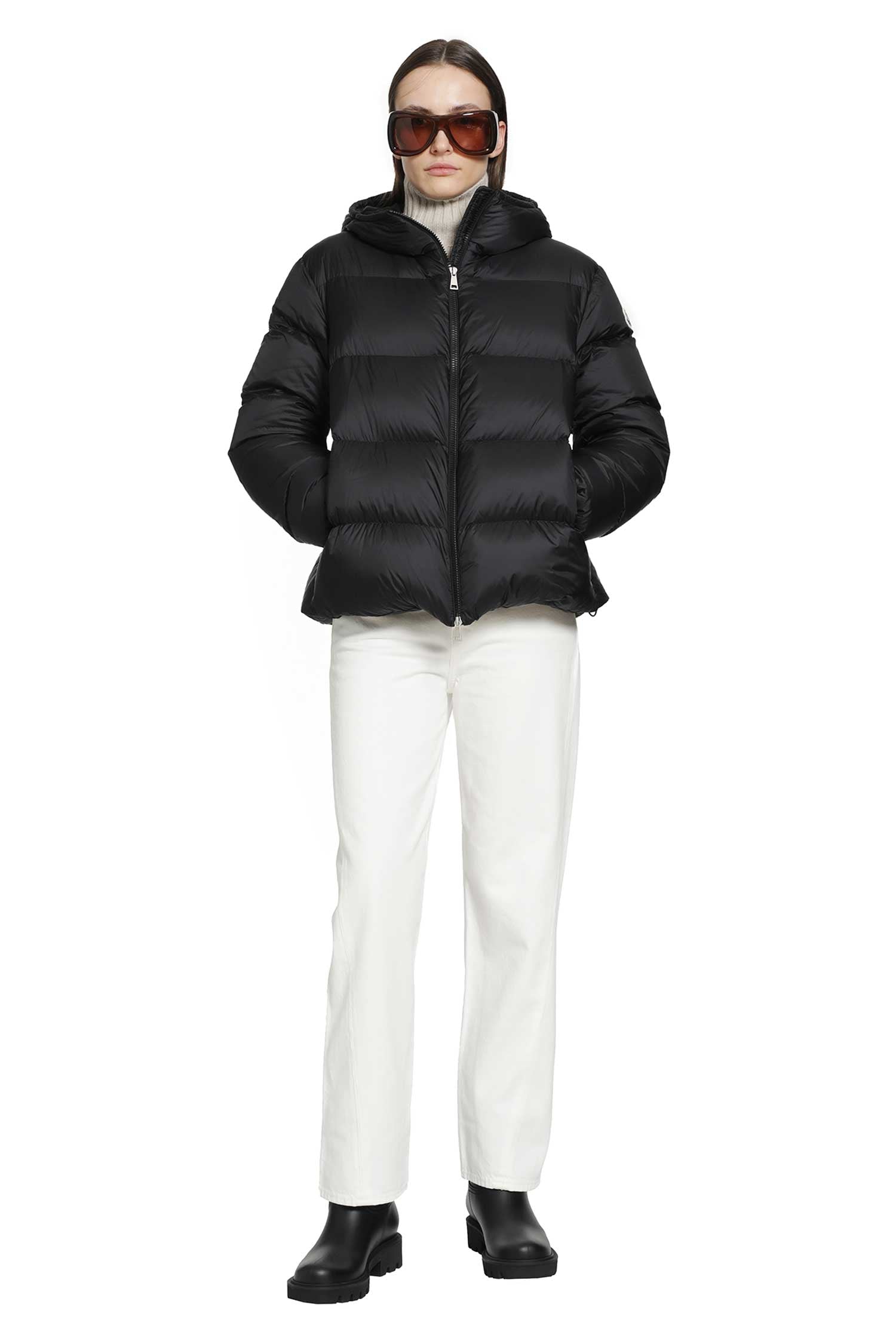 MONCLER Feligule Hooded Short Down Jacket woman
