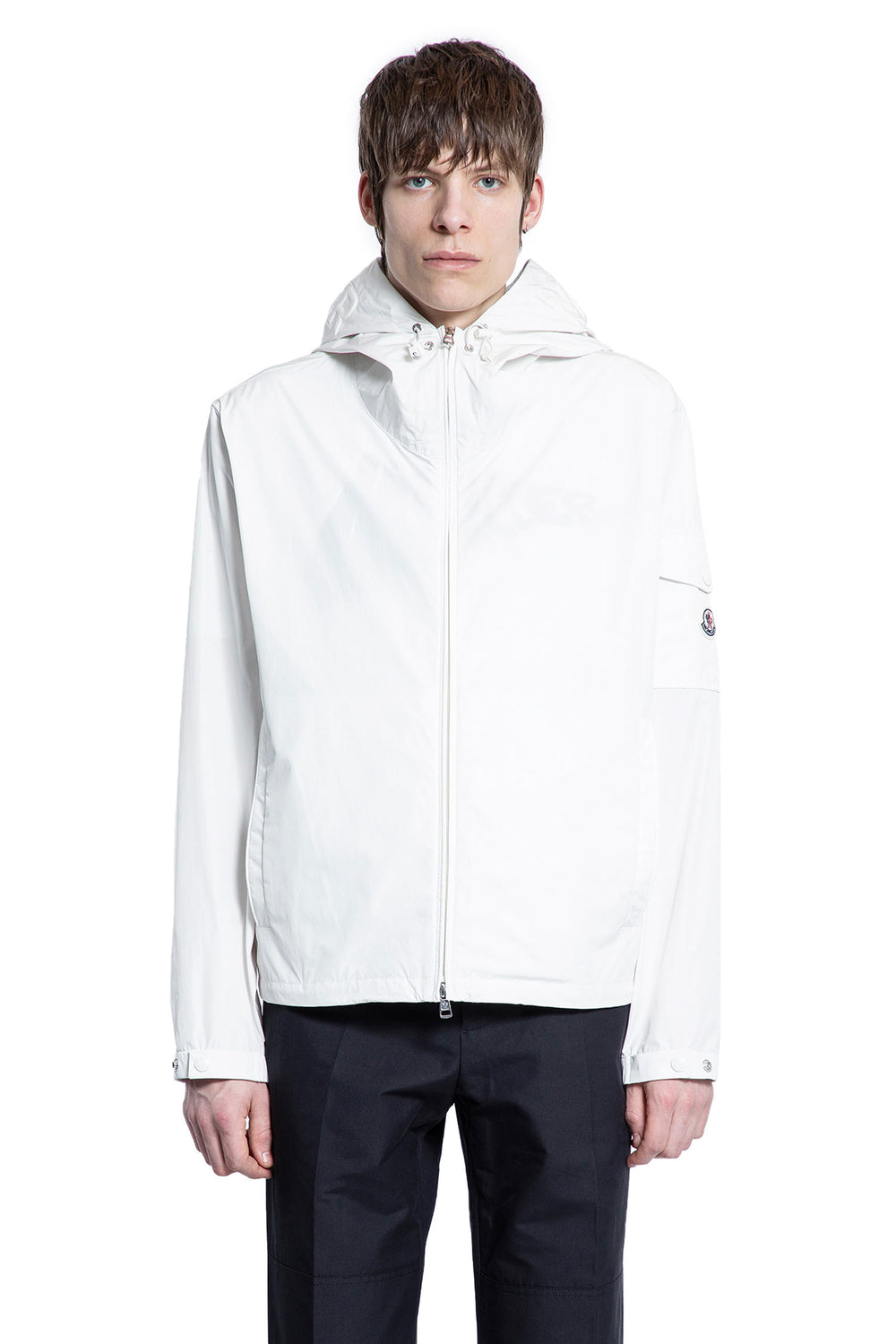 MONCLER MAN WHITE JACKETS