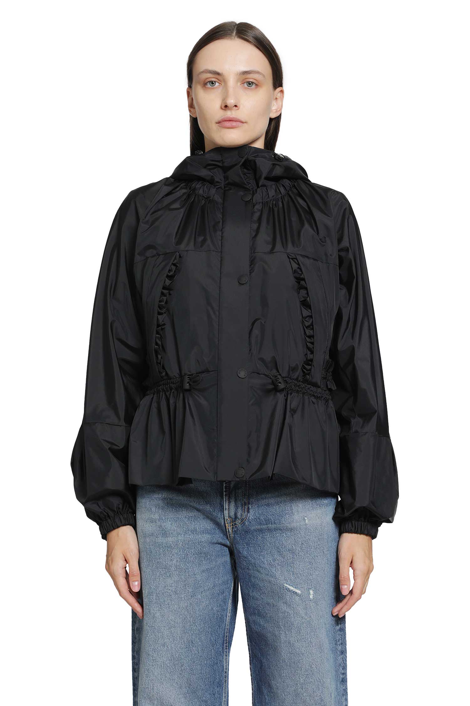 MONCLER Imaginaire Canvas Short Parka woman