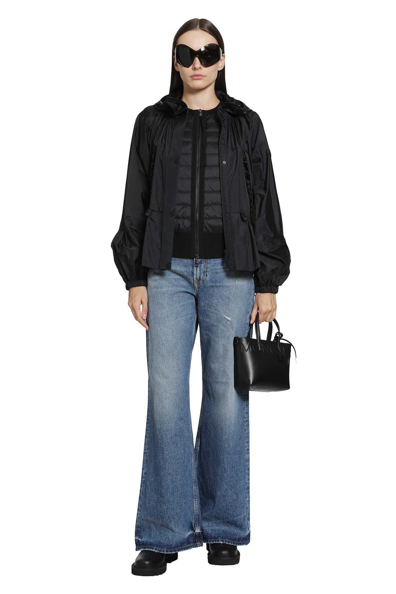 MONCLER Imaginaire Canvas Short Parka woman