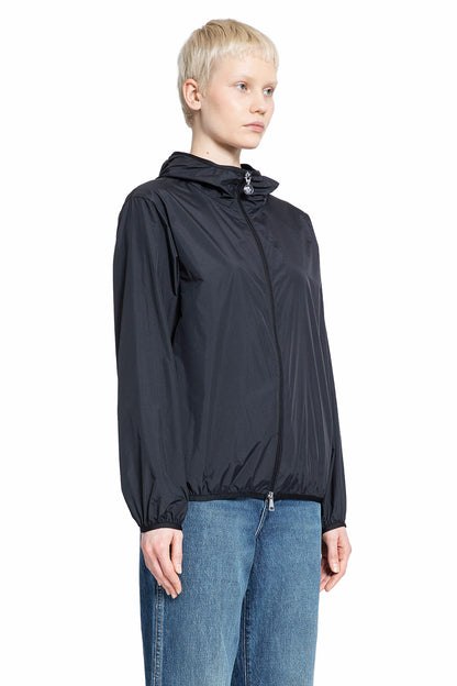 MONCLER WOMAN BLACK JACKETS