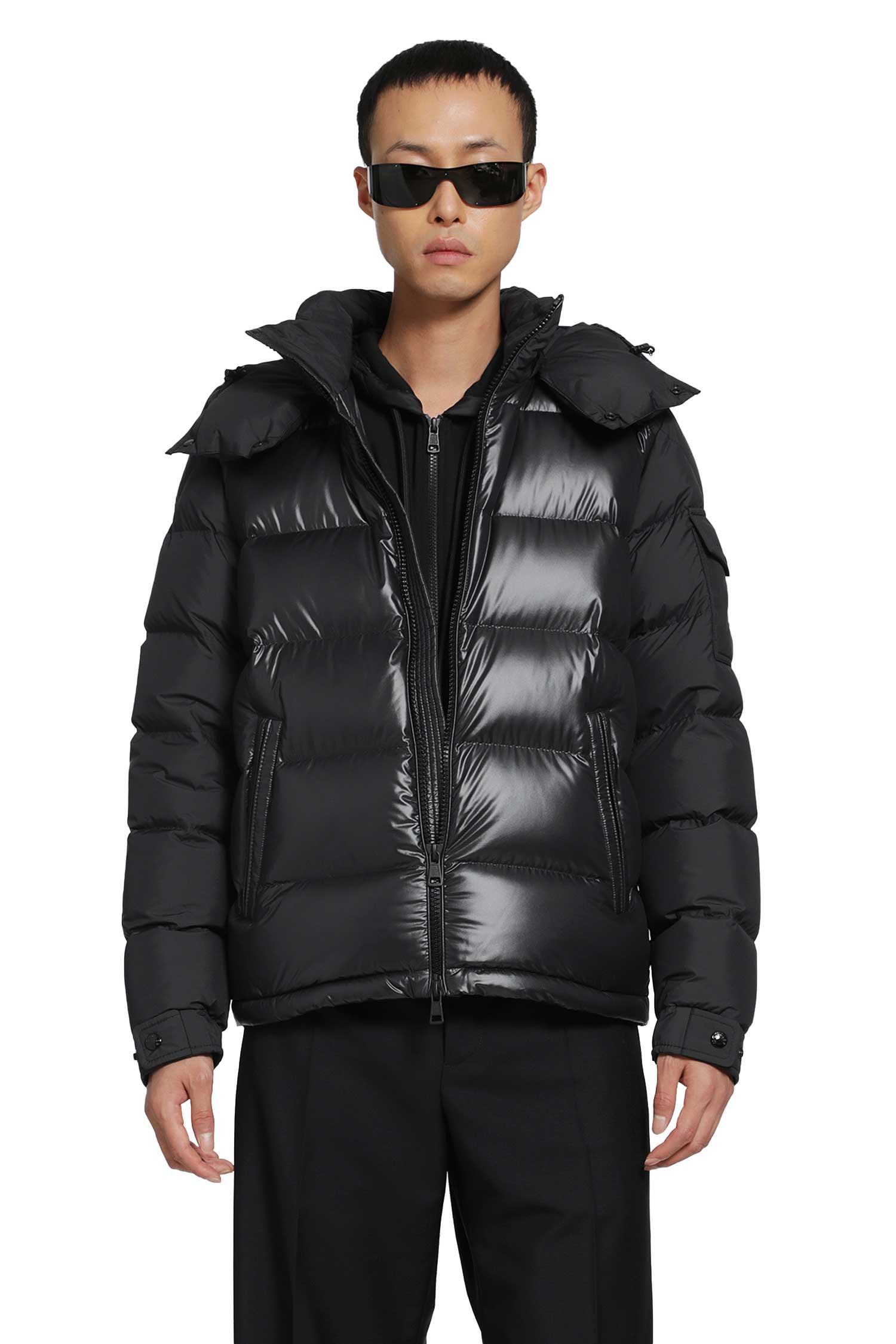 Maya Hooded Short Down Jacket