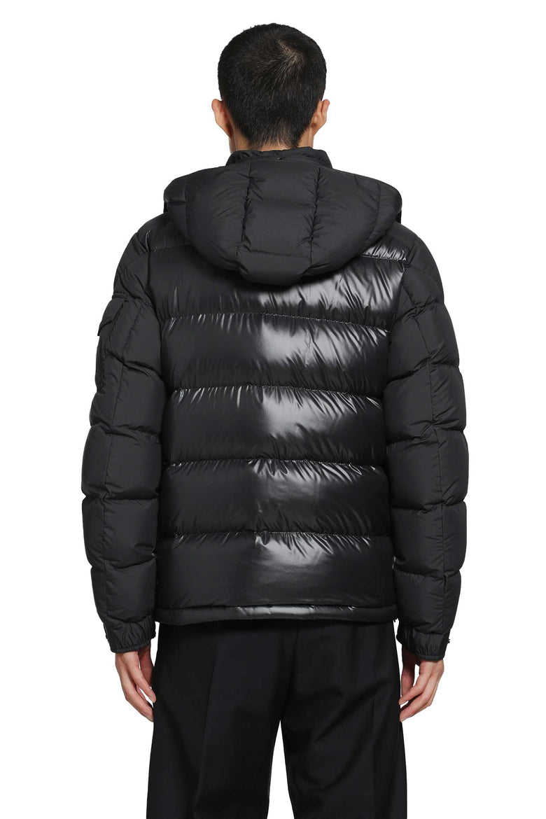MONCLER Maya Hooded Short Down Jacket man