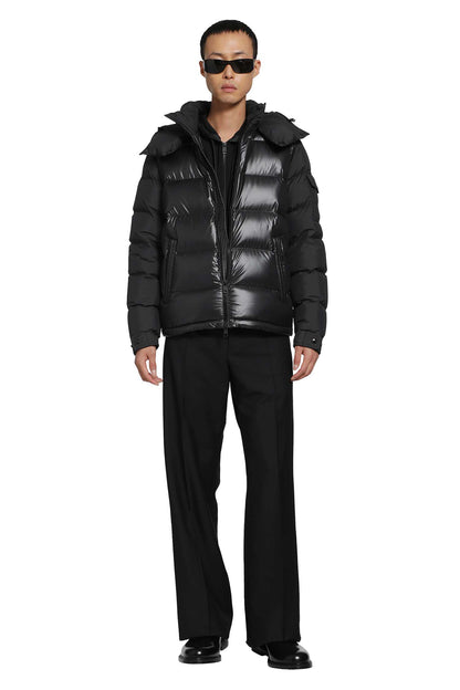 Maya Hooded Short Down Jacket