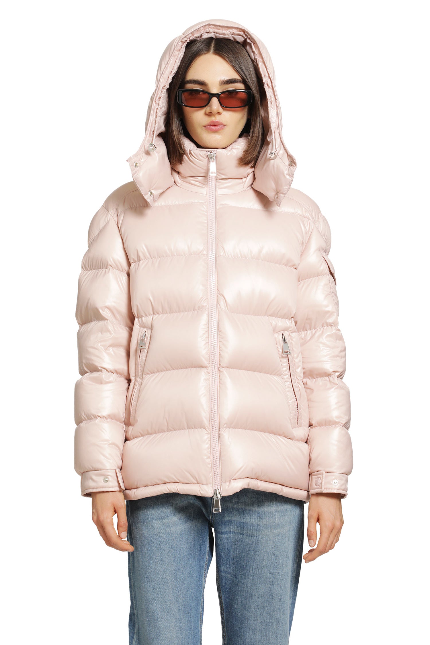 Maire Hooded Short Down Jacket